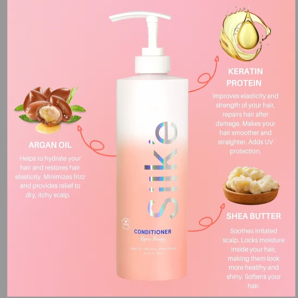 SILK'E REPAIR THERAPY CONDITIONER SEALED 25.3 OZ LARGE